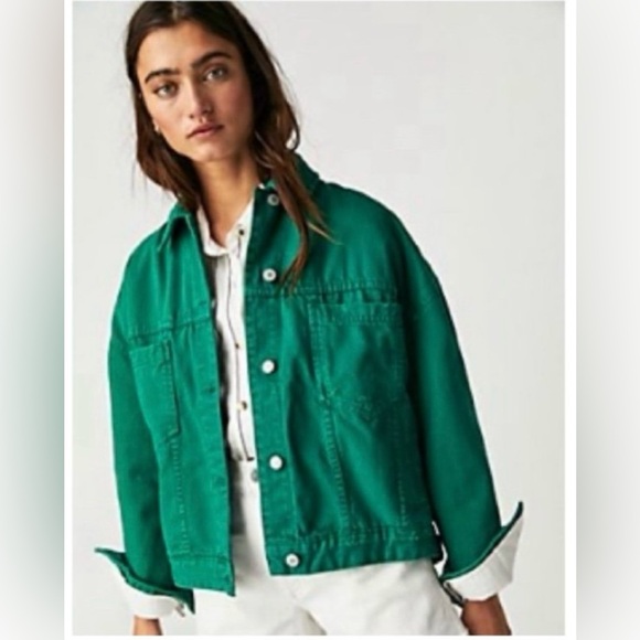 Free People Jackets & Blazers - We The Free Opal Swing Denim Jacket